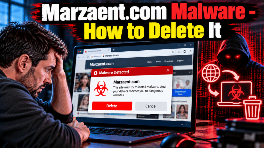 Marzaent.com Malware - How to Delete It
