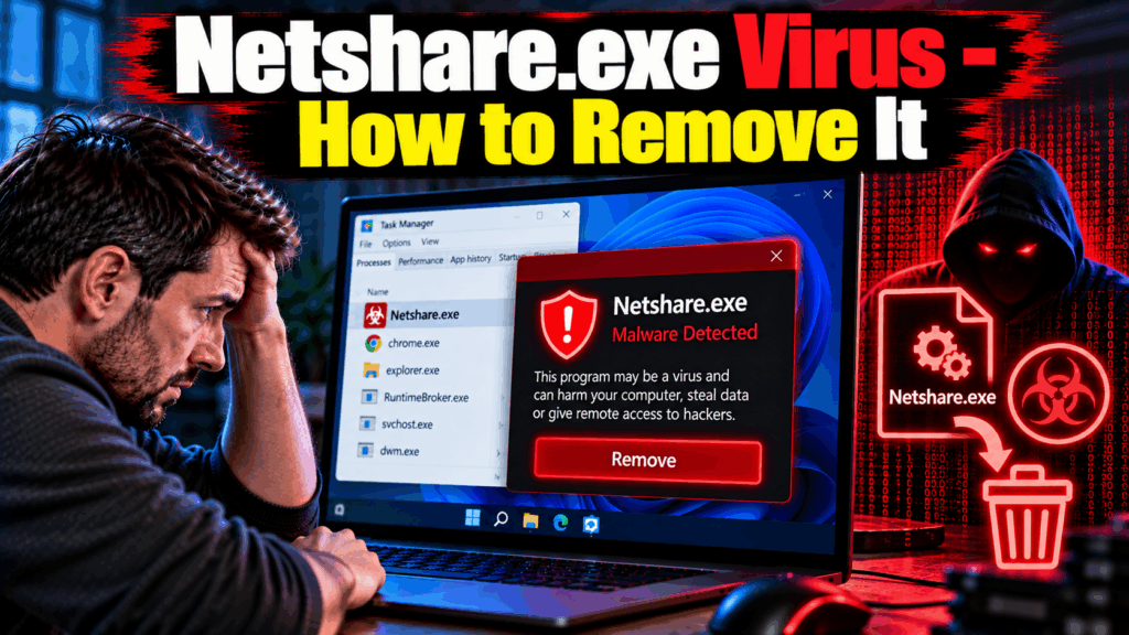 Netshare.exe Virus - How to Remove It