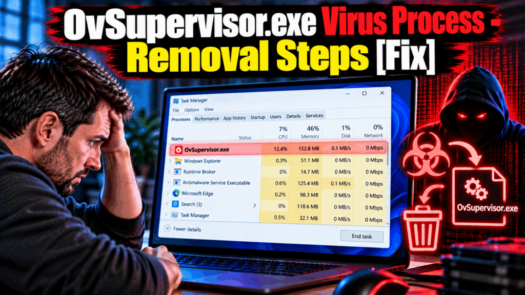 OvSupervisor.exe Virus Process - Removal Steps [Fix]