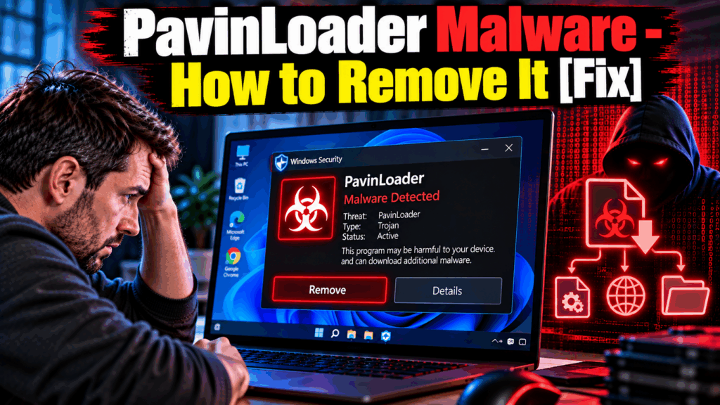 PavinLoader Malware - How to Remove It [Fix]
