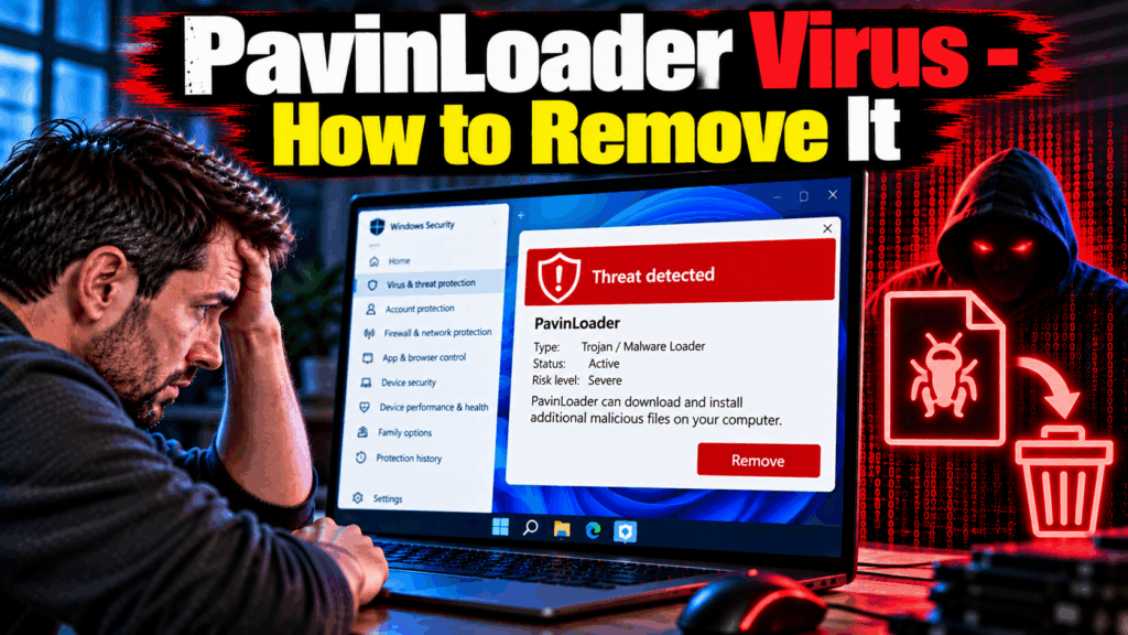 PavinLoader Virus - How to Remove It