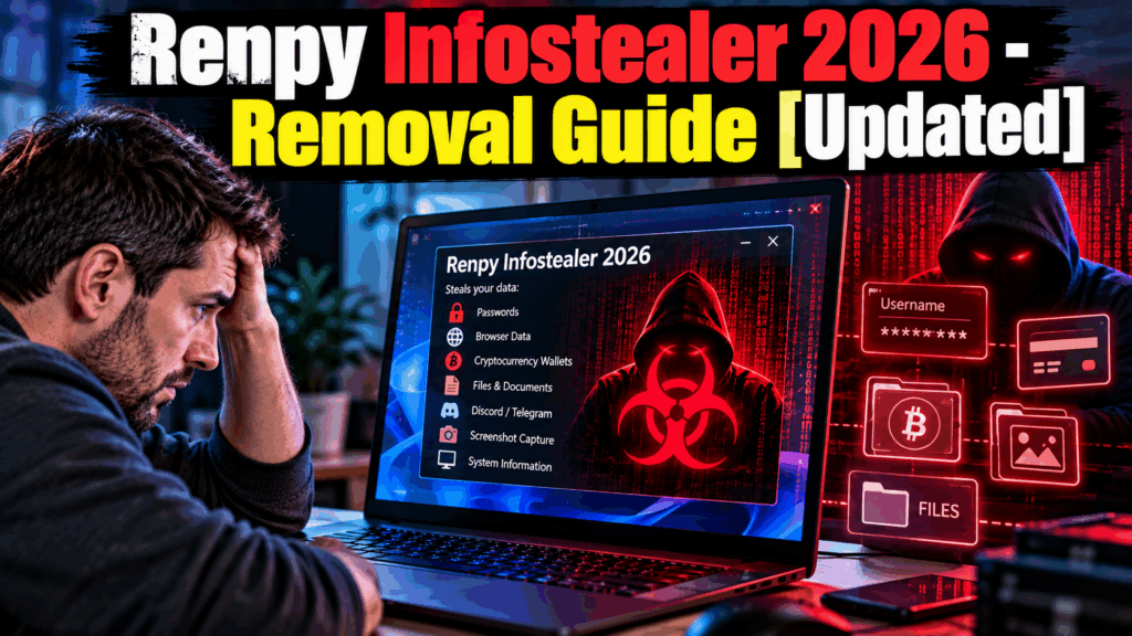 Renpy Infostealer 2026 - Removal Guide [Updated]